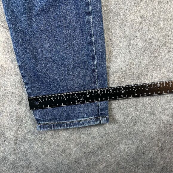 Judy Blue Jeans Womens 15/32 Straight Leg Distressed Medium Wash Denim Stretch - Picture 6 of 10